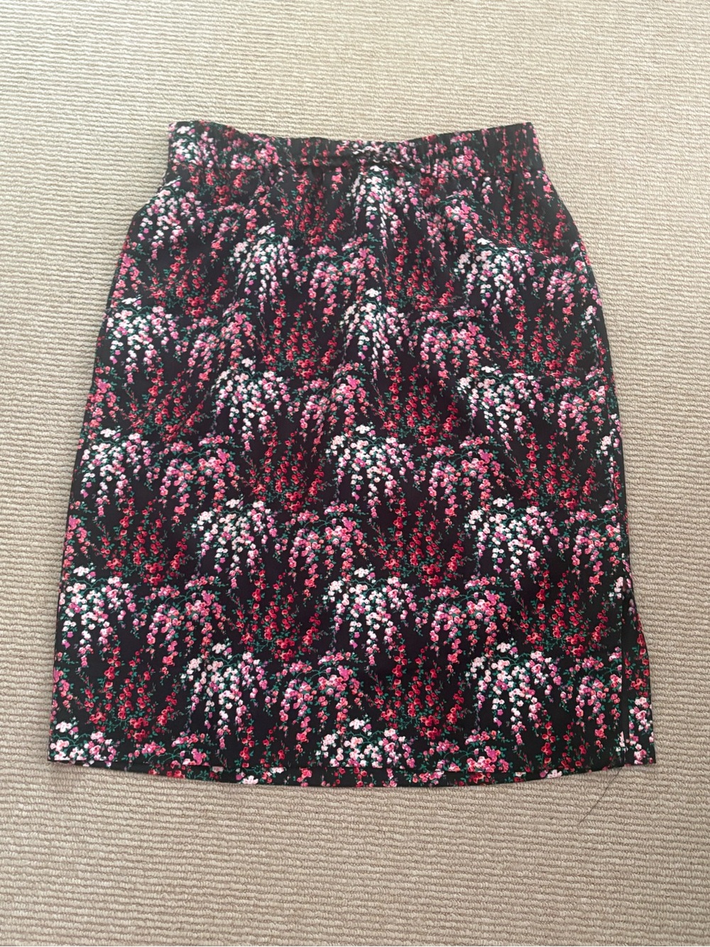JCrew midi skirt pull on skirt elastic waist L